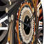 Horloge murale rétro en métal Eye of Consciousness-93384330