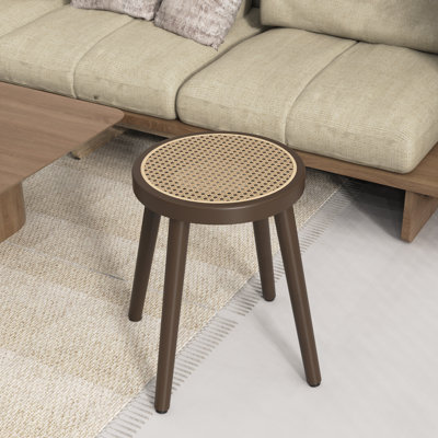 Rattan Accent Stool