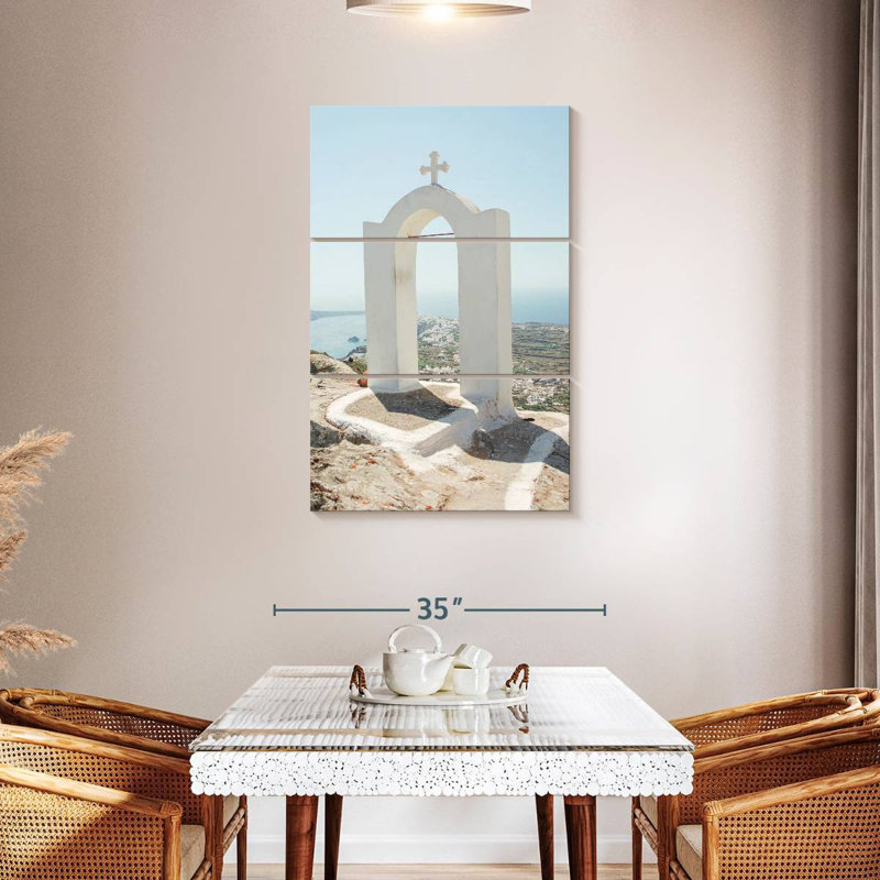 Masam White Santorini Cross