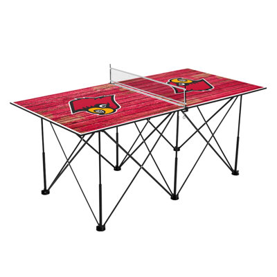 Victory Tailgate University of Louisville Cardinals | Pop Up Table Tennis 6ft