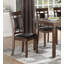 Classic 6Pc Dinng Set Table Bench 4X Chaises Similicuir