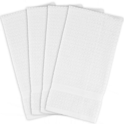 Annistyn Cotton Waffle Dish Cloth Kitchen Towel