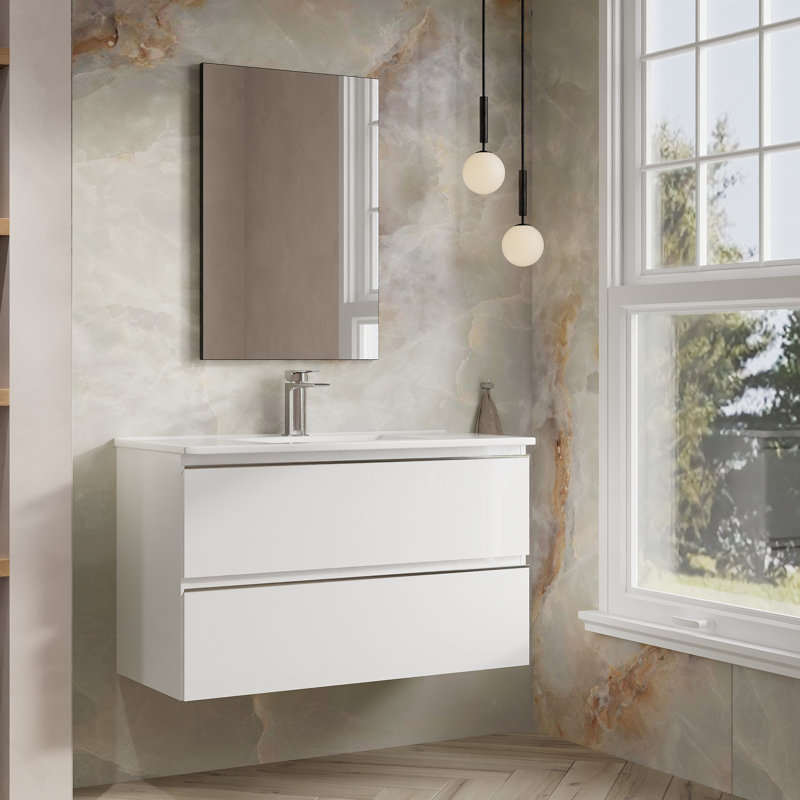 Bethene 100mm Single Bathroom Vanity with Basin