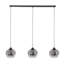 Ellwood 3 - Light Black Crystal Pendant-1699288194