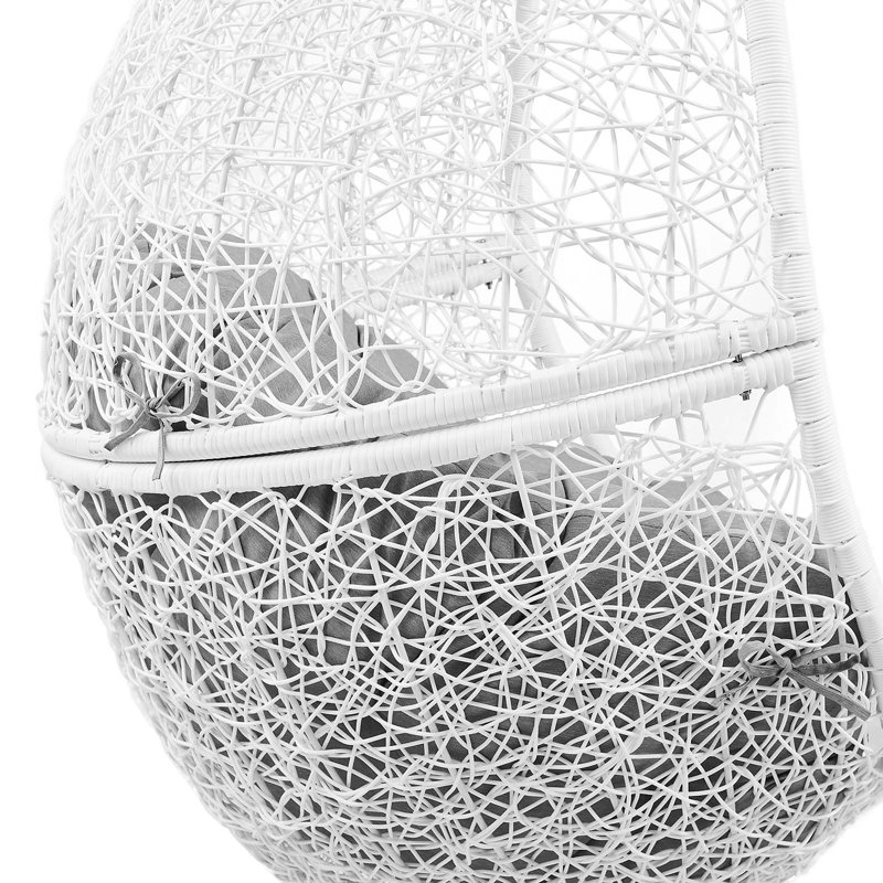 Balancelle d'extérieur Encase, gris, Blanc