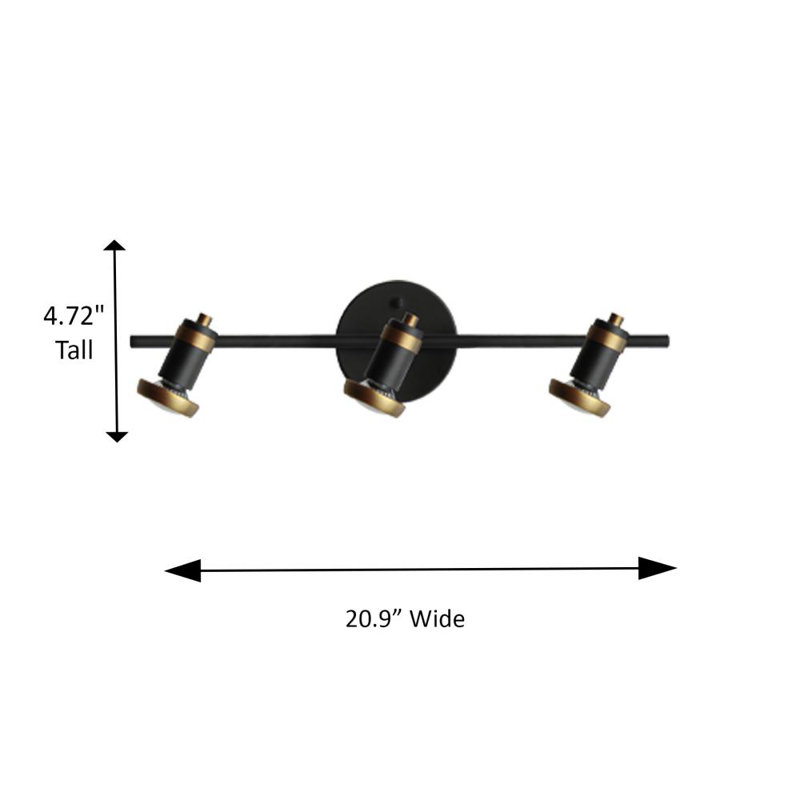 Sheldon Matte Black Cylinder LED Flush Mount Light