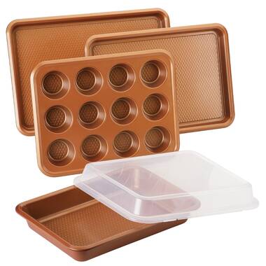 Farberware Colorvive Nonstick Bakeware Set, 6-Piece