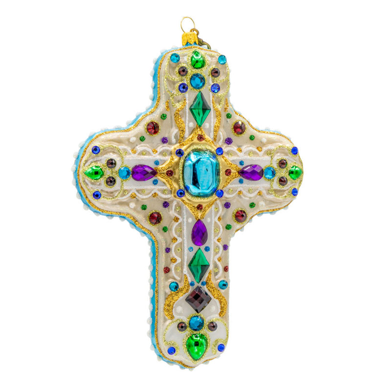 Ornement en forme de croix sacrée