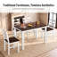 Ensembles de table de salle à manger 5 pièces, ensembles de salle à manger en bois massif peu encombrants avec 4 chaises à dossier à lattes-97575831