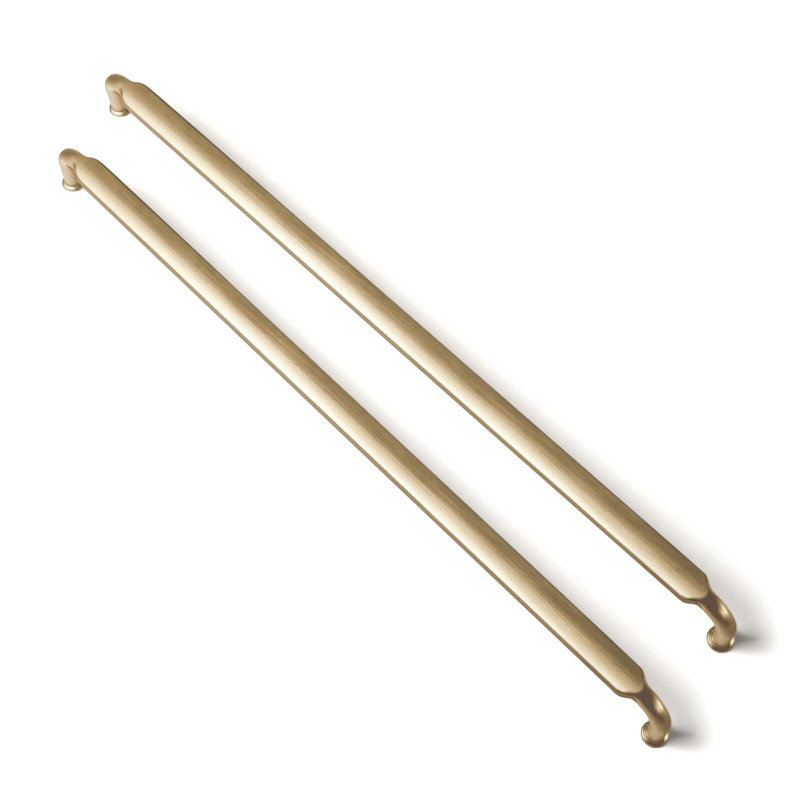 Ensemble de poignées barre / poignée centre à centre, Bronze champagne, 12 9/16"