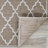 Broddrick Geometric Taupe Sand Indoor Outdoor Area Rug-156230672