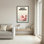 «Cute Pig Happy Moments», ensemble de 1 reproduction d'art sur toile tendue sur toile