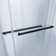 Spezia 64.6'' W 76'' H Semi-Frameless Rectangle Reversible Shower Enclosure
