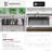 Undermount 42 inch Workstation 70/30 Double Bowl Kitchen Sink with Dura-Tek finish and Accessories