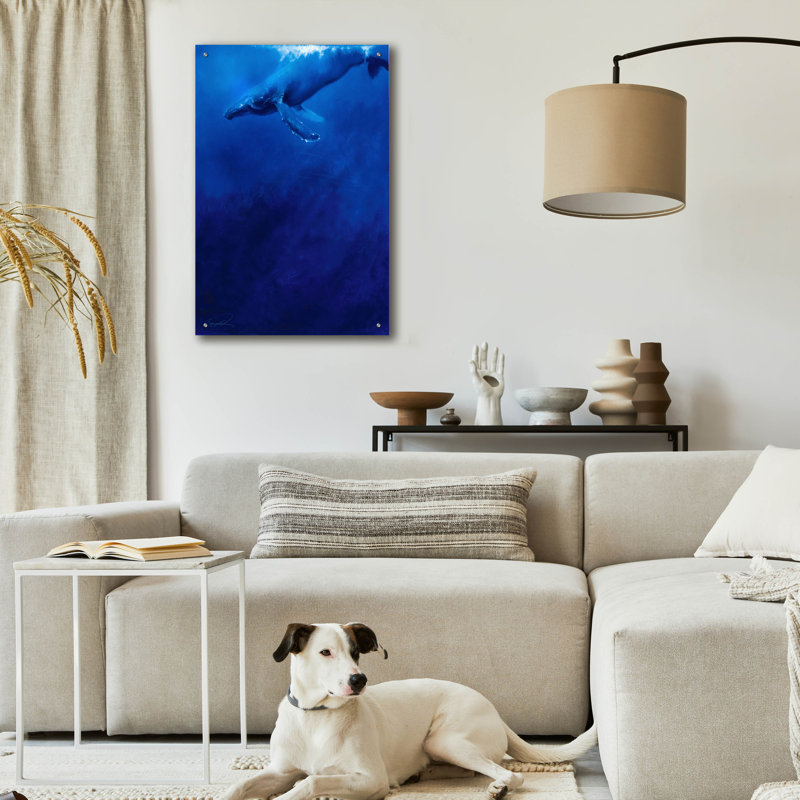 «Humpback Song» par Robert Campbell, H 36 po x l 24 po x P 0,2 po