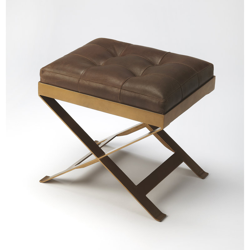 Rodrigo Leather Stool