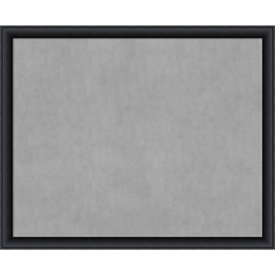 Nero Black Framed Magnetic Organization Board