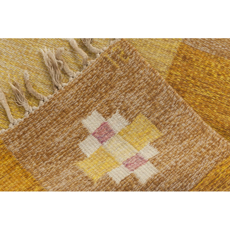 Vintage One-of-a-Kind Rectangle 5'6" X 7'8" Flatweave Area Rug