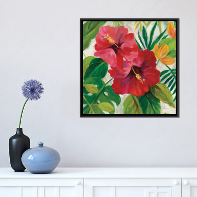 « tropical bijoux i, detail », impression sur toile