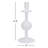 11.8'' H Glass Tabletop Candlestick