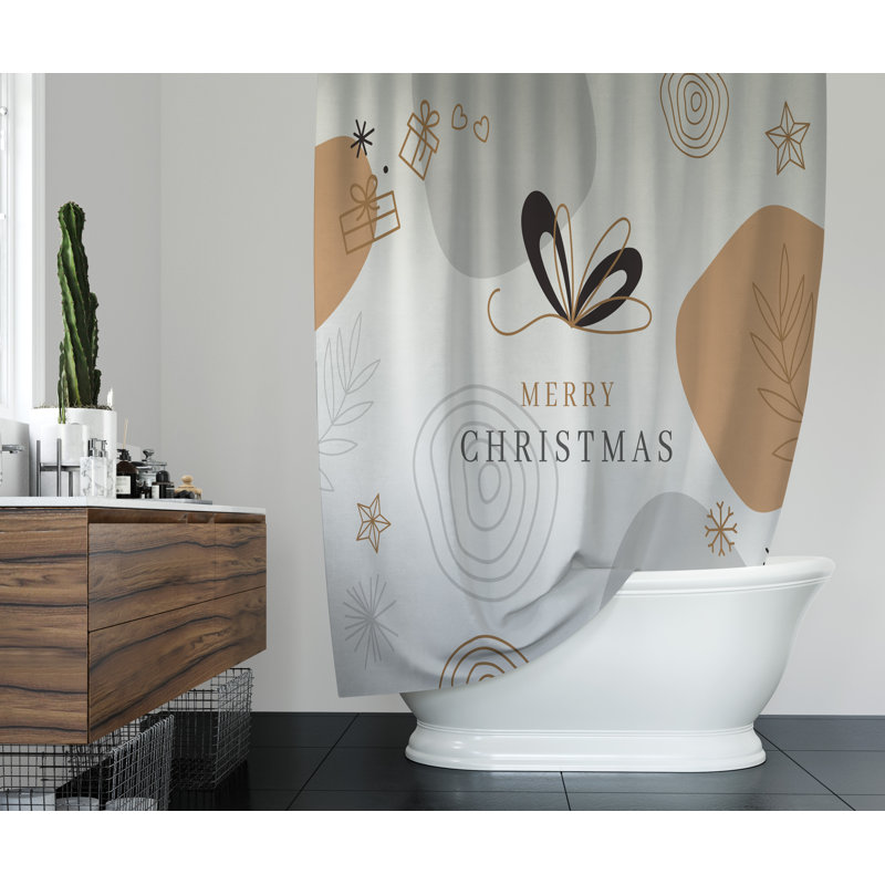 Blakeney Shower Curtain, 70" H x 71" W