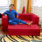 Altermease Zipline Sofa & Large Ottoman 3 in 1 Fold Out Sofa, Big Kids-152666033