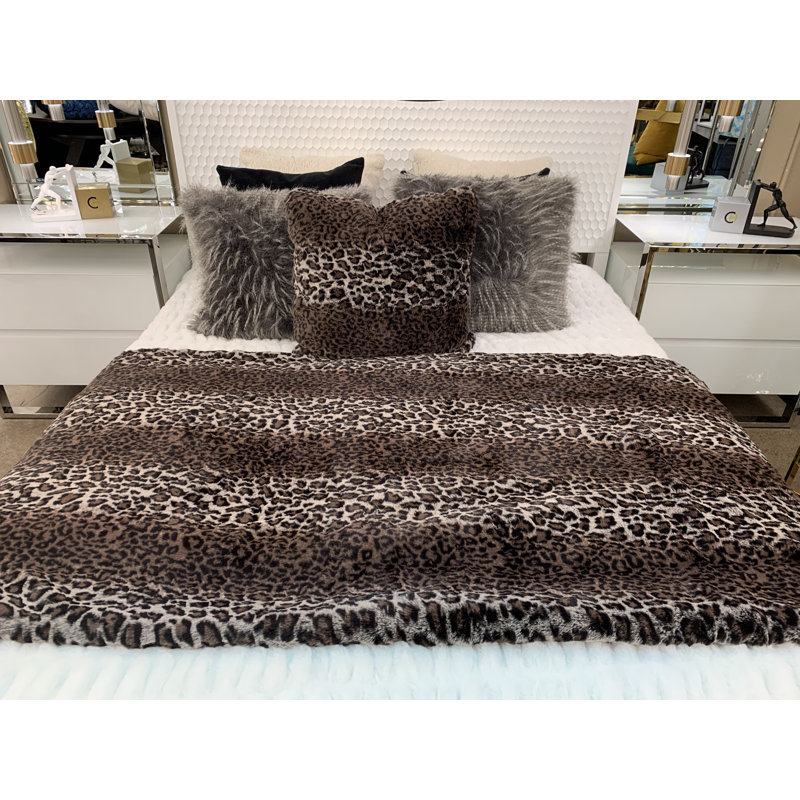 Lepo Collection Machine Made Throw Blanket, King