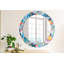 Huldar Glass Flat Wall Mirror