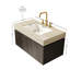 Meuble-lavabo flottant 36 po avec tiroir et porte