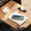 Table de chevet avec station de charge et tiroir-1013761246