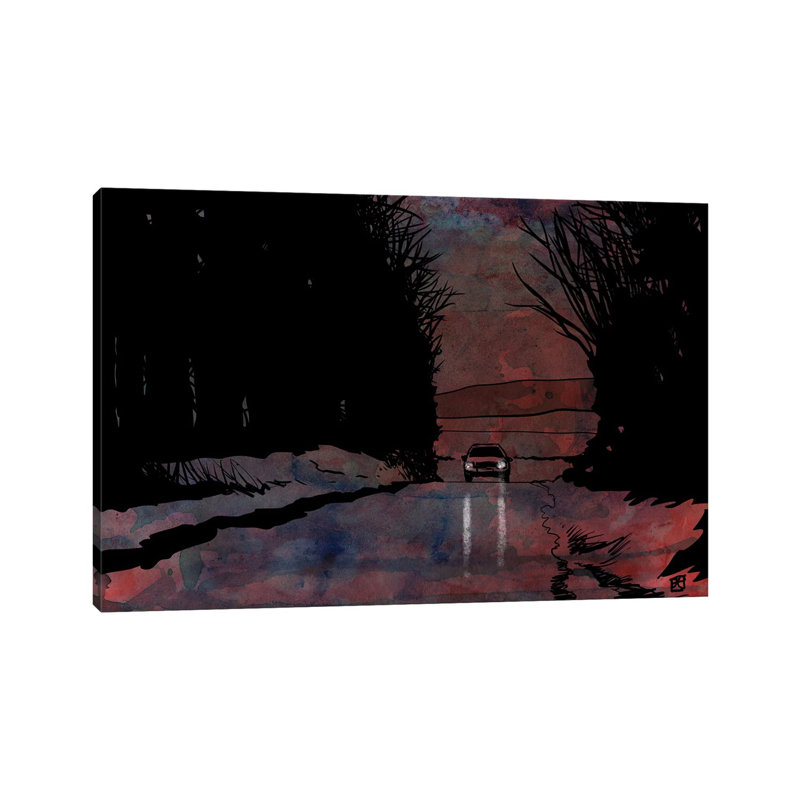 Drive II by Giuseppe Cristiano - Wrapped Canvas Painting, 20.32 cm H x 30.48 cm W