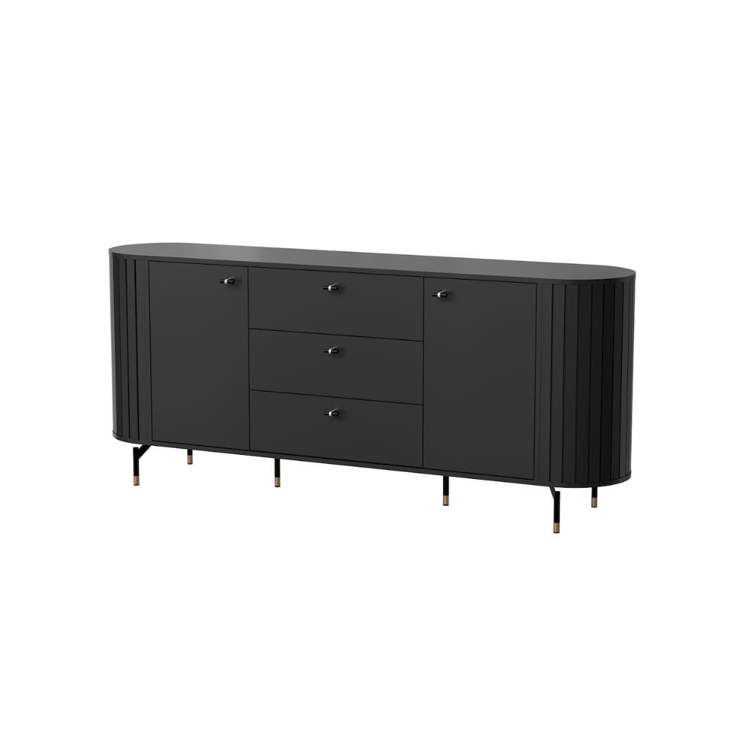 Modern Zante 4 Sideboard Cabinet 190cm - Sleek Storage Solution