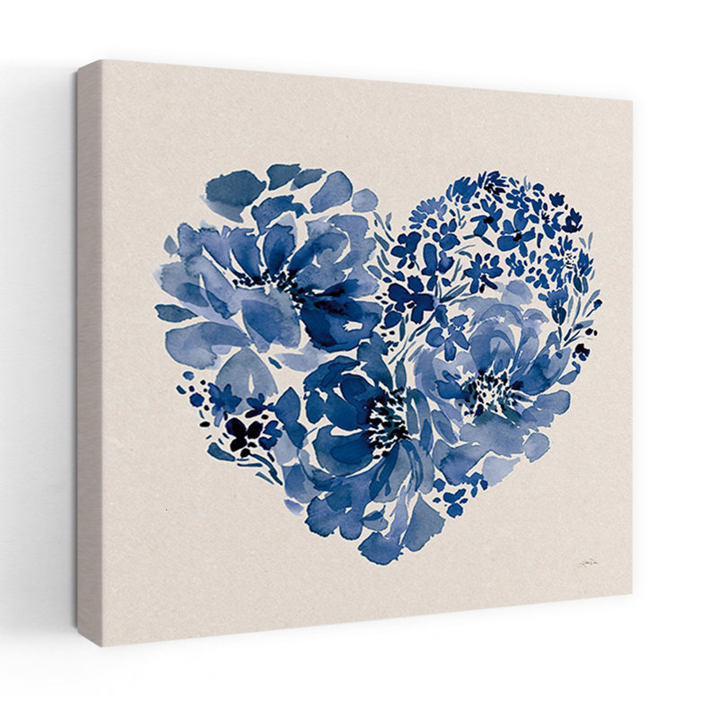 Contemporary Art Contemporary Flower Art by Katrina Pete - Wrapped Canvas Print, 81.28 cm H x 81.28 cm W