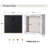 5X5 Small Shadow Box Frame With Linen Back - Sturdy Rustic Memory Display Case Of Flower, Pictures, Medals And More-1445338708