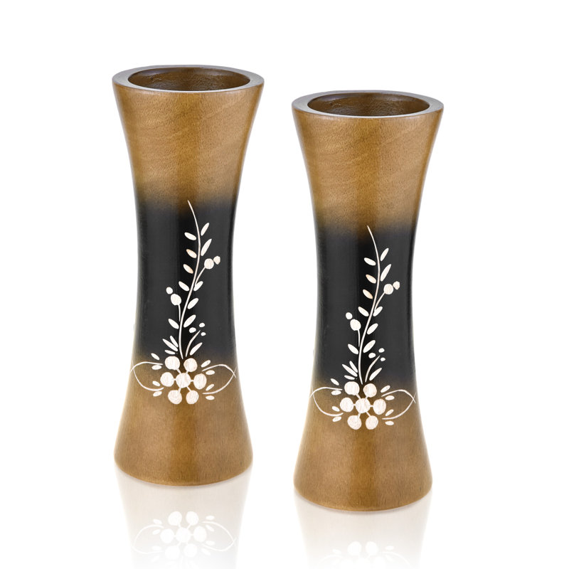 Halper Wood Table Vase