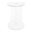 Table de bout en acrylique, table d'appoint