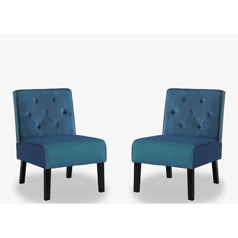 Fauteuil d'appoint 53 po Reese, Bleu