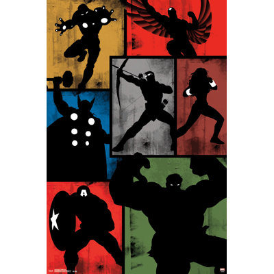 Characters Paper Print