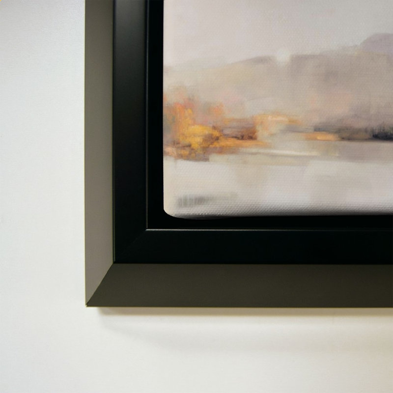 «Memory of the West No Pink» par Julia Purinton - impression sur toile, H 40 po x l 28 po, Noir
