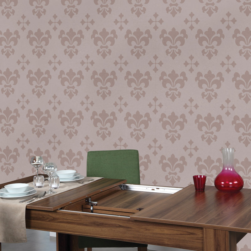 Easten Extendable Dining Table, Brown