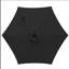 Parasol de marché 7,5 pi avec manivelle et inclinaison. Auvent résistant aux rayons UV pour la piscine. Cour arrière et patio (sans base)-1683910666-1683910678
