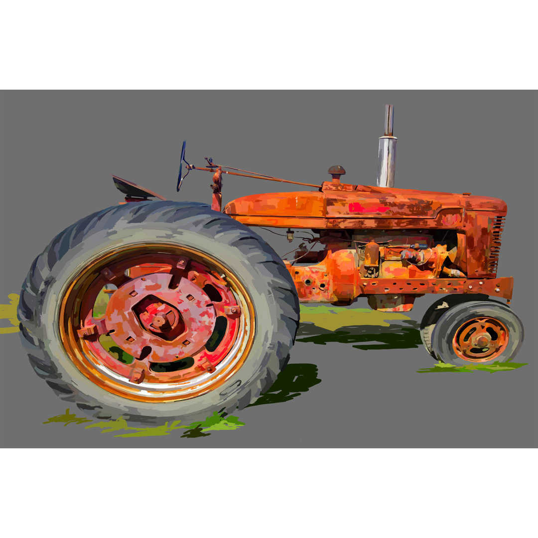 Leinwandbild "Vintage Tractor XI" von Emily Kalina