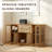  Large Sideboard Cabinet With Storage,Modern Buffet Cabinet WIth Glass Doors,Sideboard With Drawers and Adjustable Shelves,For Kitchen And Dining Room-1769399941
