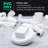6 Inch White PVC DWV Cleanout Plug, Male Pipe Thread (MPT) End Cap for Drain, Waste & Vent Systems (10-Pack)