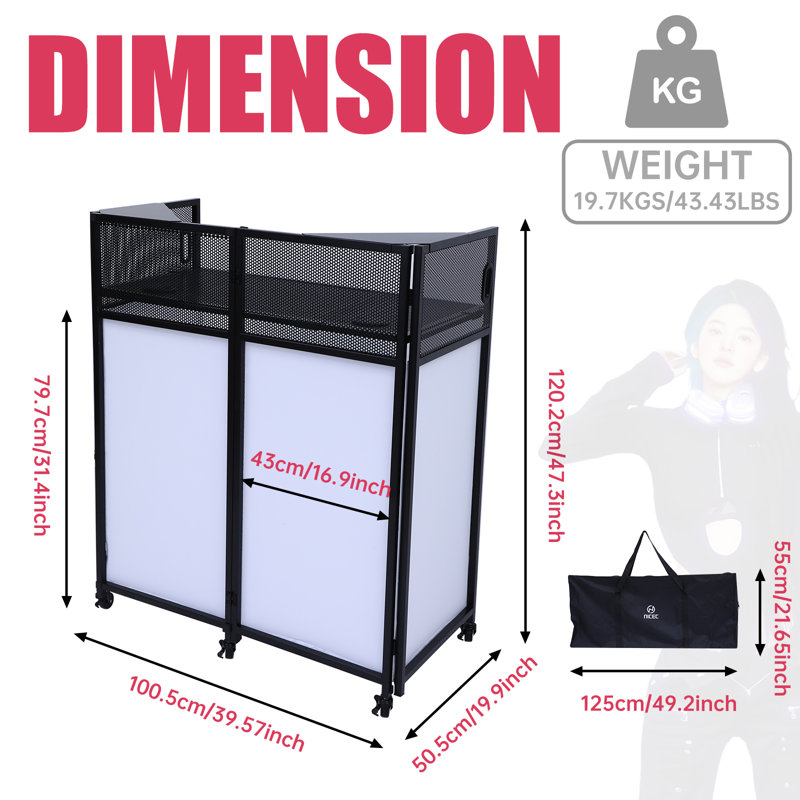 Crédence de rangement une pièce Zalman