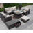 6 - Person Patio Conversation Set with Cushions