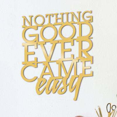 Wall Decor on Metal