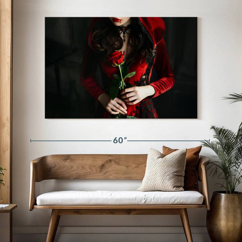 Kelan Lady Vampire, 34" H x 51" W