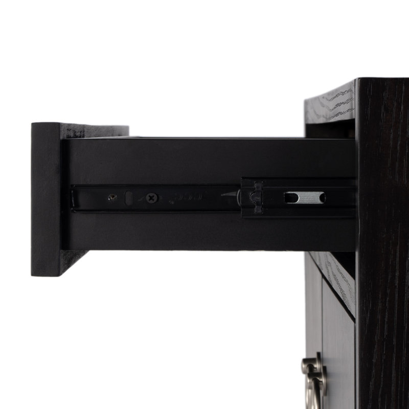 Lark 2 - Door Accent Cabinet, Black