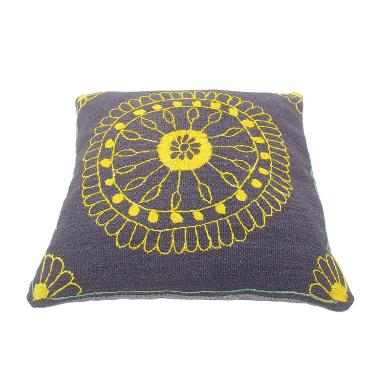 Coussin rustique fait à la main Kilim Suzani Pattison